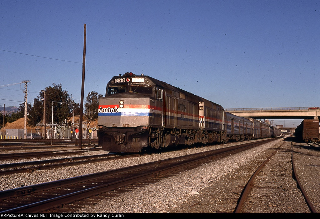 Amtrak 233 on Coast Starlight #13